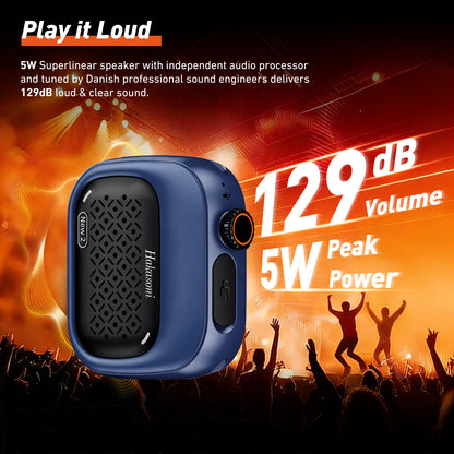 Hakasoni New 2 Mini Bluetooth Speaker Portable Wireless Audio