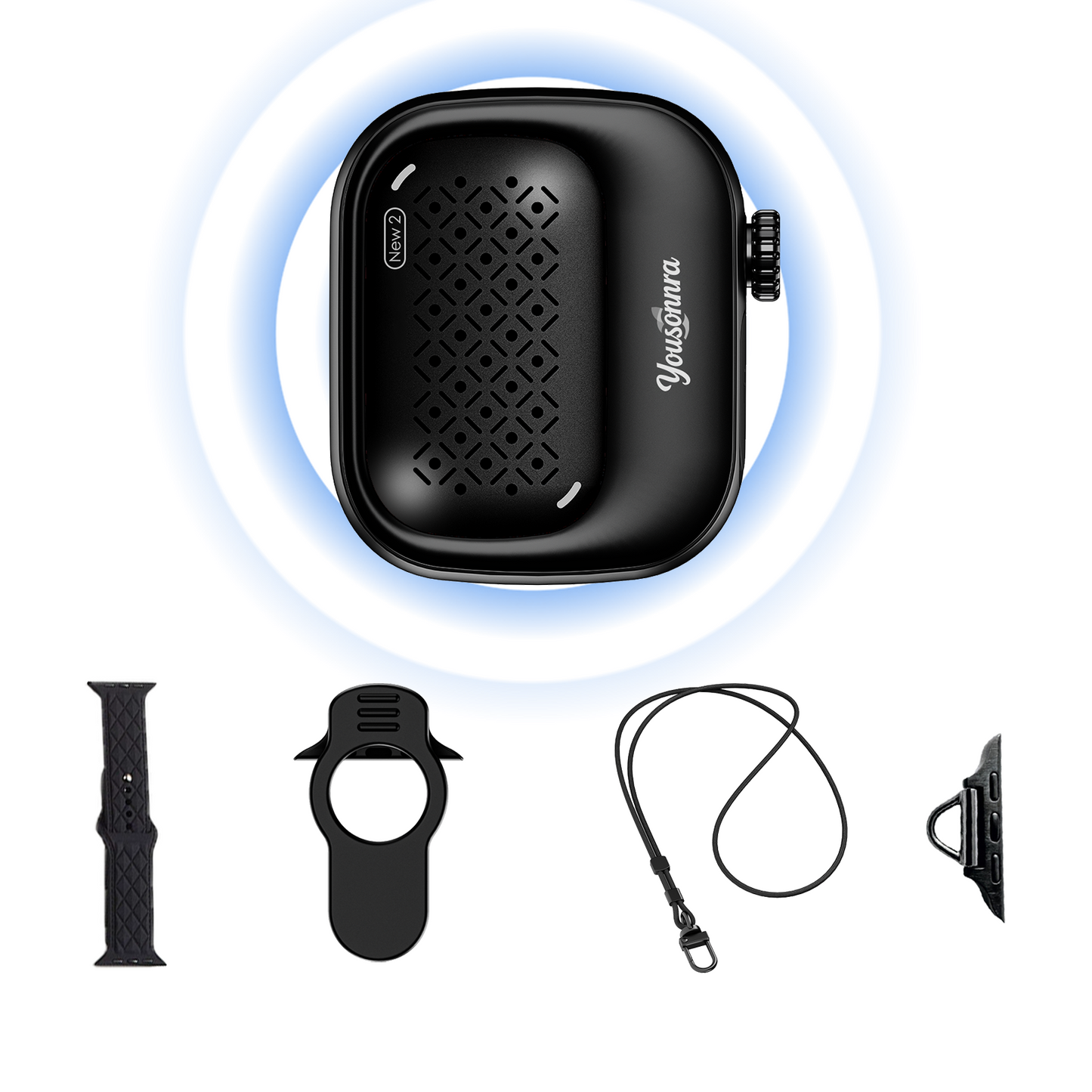 Yousonnra New2 Wearable Bluetooth Speaker Black